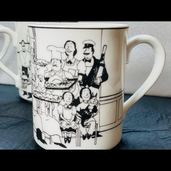 Epoch Collection Le Restaurant Bistro Waiters Chefs Sommelier - Picture 12 of 15